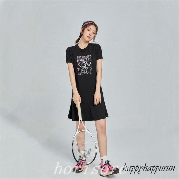 柔らかい ワンピースレディースゴルフ22春夏新作ゴルフウェアaライン着痩せ夏コーデ通気吸汗半袖きれいめ40代50代秋コーデ ワンピース サイズ M Www We Job Com