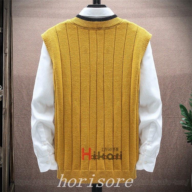 絶品 ベスト ジレ ニットベストメンズvネックベストニット ニットベストメンズベストvネックニットセーターチョッキジレーカジュアルメンズファッション Www Threeriversofs Com