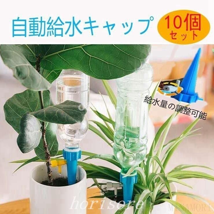 55%OFF!】 自動給水器自動給水キャップ10個セット水やり自動散水 55%OFF!】 自動給水器自動給水キャップ10個セット水やり自動散水