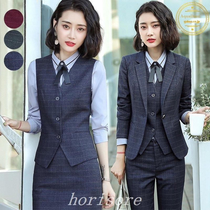 人気no 1 スーツレディースパンツスーツチェック柄4点セットビジネスフォーマルリクルートスーツol通勤事務服テーラード就活細身オフィス入学式卒業式 パンツスーツ サイズ 2xl Perfiminas Com Br