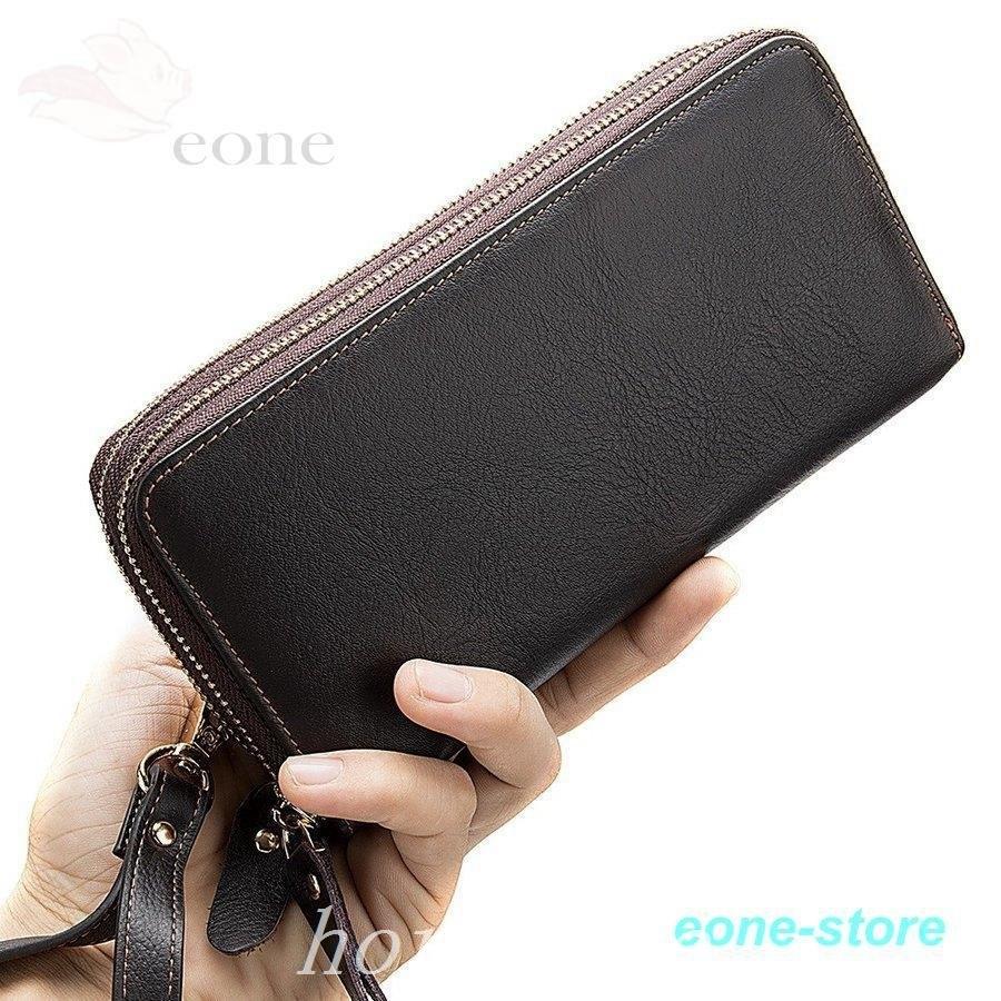 大きな割引 財布 代30代40代メンズ財布紳士ギャルソン財布プレゼント 長財布メンズ財布 カード入れダブルファスナー大容量おしゃれシンプル上品ビジネス使いやすい長サイフカード入れ男性用新作ロングウォレット Www Threeriversofs Com