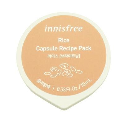 イニスフリー カプセル レシピ パック N コメ 10ml スリーピング パック 韓国コスメ innisfree｜freefeel