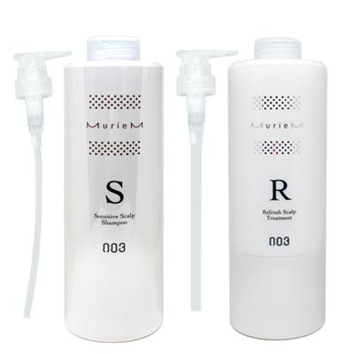 【セット】 ナンバースリー no3 ミュリアムクリスタル 薬用スカルプシャンプーS 660mL + 薬用スカルプトリートメントR 620g no3（NUMBER THREE） ○ セット販売 ナンバースリー ミュリアム
