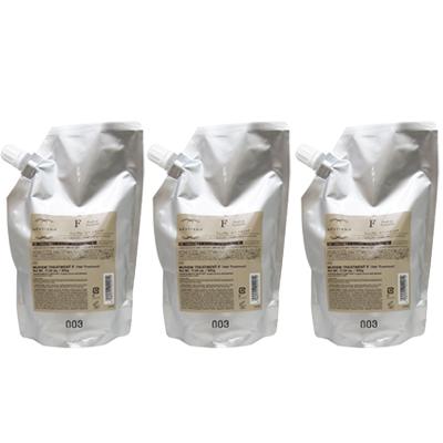 ● 【3個セット】 ナンバースリー ミュリアム ゴールド トリートメント F 500g 詰め替え レフィル 美容室専売 美容室 美容院 サロン 専売 トリートメント 詰替 リフィル NUMBER THREE NO3 ヘアケア no3（NUMBER THREE） ○ 3個セット ナンバースリー ミュリアム