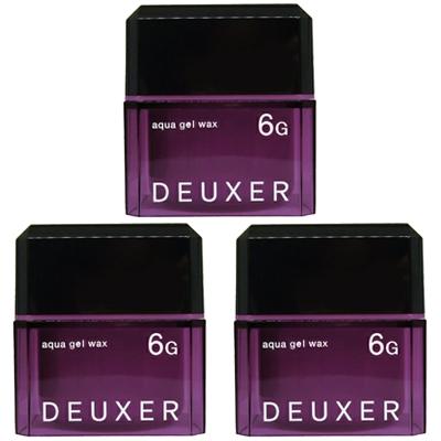 ○ 3個セット ナンバースリー デューサー アクア ジェル ワックス 6G