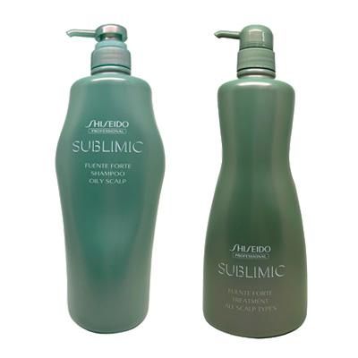 ● セット販売 資生堂 サブリミック フェンテフォルテ シャンプー OS 1000ml + スカルプトリートメント 1000g サロン専売 美容室専売 洗い流す SHISEIDO FUENTE FORTE ○ セット販売 資生堂 サブリミック フェンテフォルテ