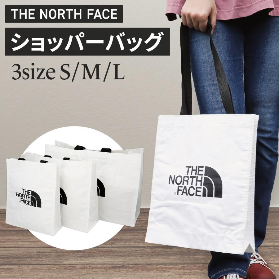 【S/M/Lサイズ】 ザ ノースフェイス トートバッグ ショッパーバッグ ショルダーバッグ エコバッグ ランドリーバッグ THE NORTH FACE SHOPPER BAG WHITE 韓国限定｜freefeel｜02