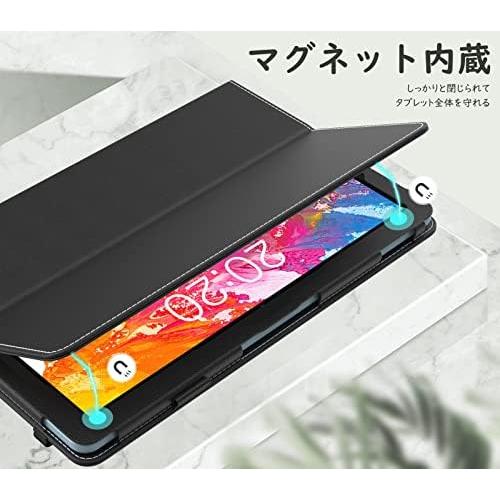 Huawei MediaPad M3 8.4/ docomo dtab Compact d-01J用開閉式三つ折薄型スタンドケース｜freejia｜05