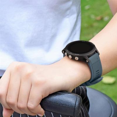 GARMIN ガーミン Fenix  バンド, 22mmクイックフィット シリコーン製 交換用ベルト｜freejia｜07