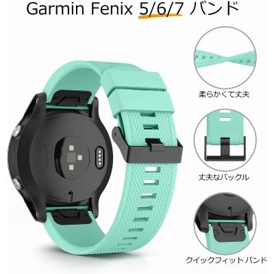 GARMIN FENIX 6 + クイックフィットバンド (青)
