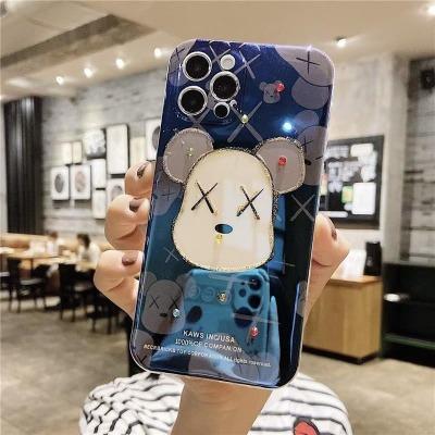 Kaws iPhone 14 用 ケース アイフォン ケース 保護カバー ブルーiPhone 14｜freejia｜03