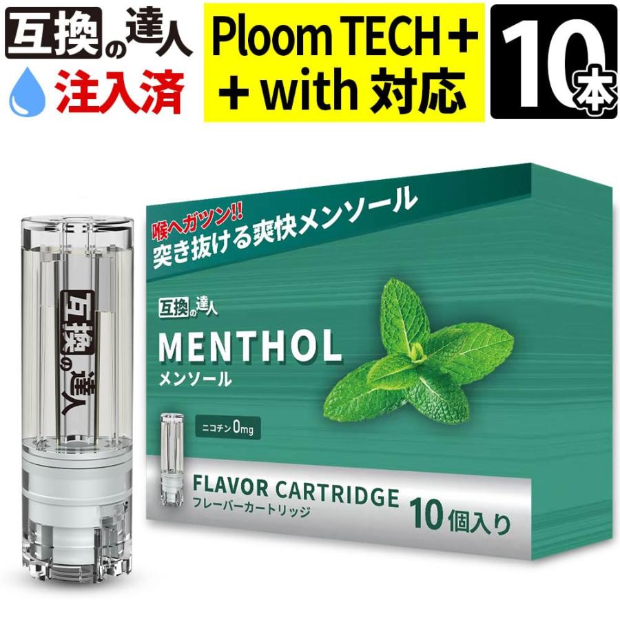 プルームテックプラスカートリッジ 10本セット Ploom TECH+ 対応 