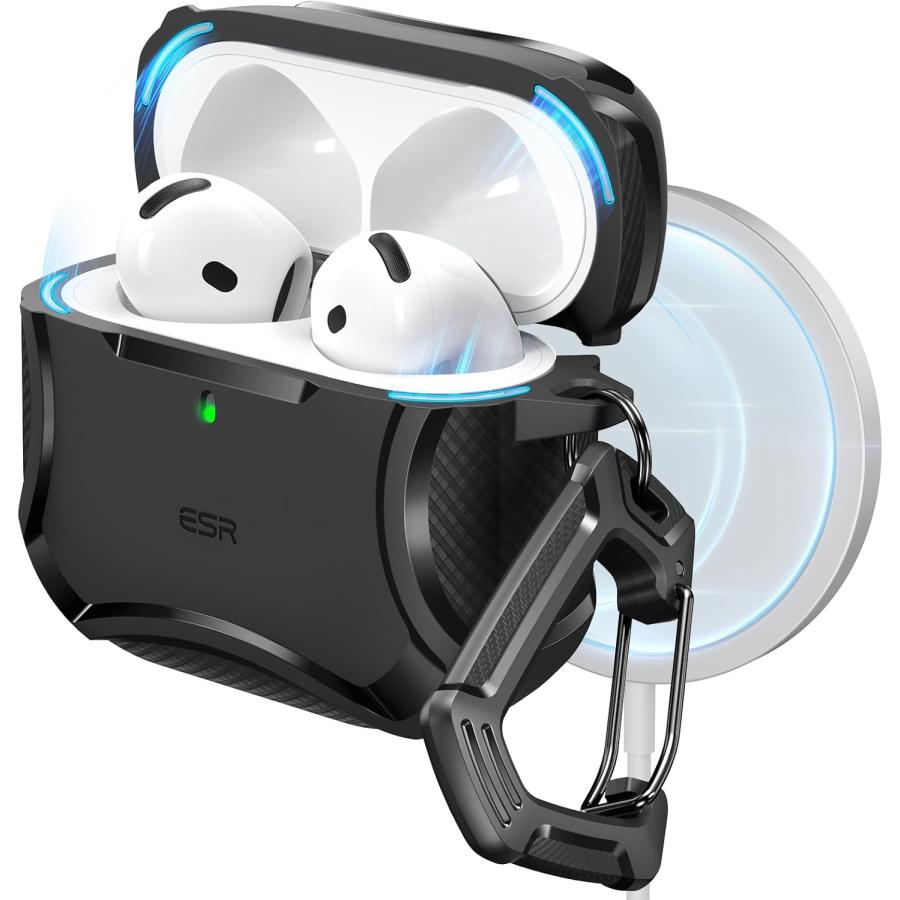 AirPods3 Magsafe対応 ESR AirPods 第3世代 ケース airpods 3 磁気ロック式 MagSafe