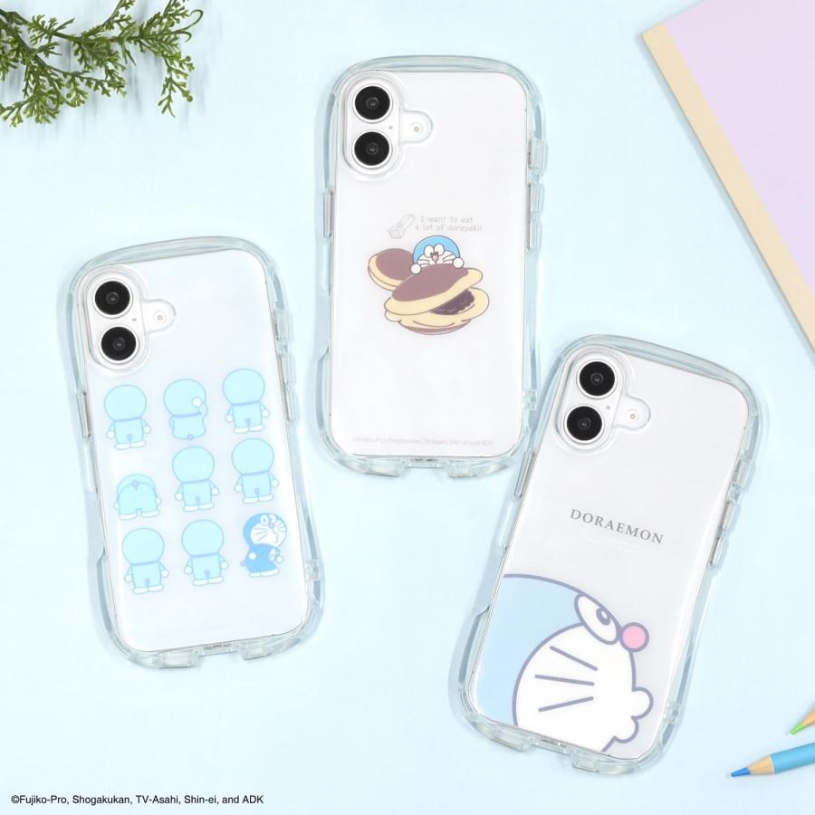 ドラえもん iPhone16 対応 クリスタルクリアケース どら焼き DR ドラえもん iPhone16 対応 クリスタルクリアケース どら焼き DR