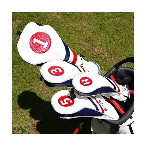 CRAFTSMAN（クラフトマン）ゴルフヘッドカバー ゴルフ 三片式シンプルな設計 (ドライバー)｜freejia｜04