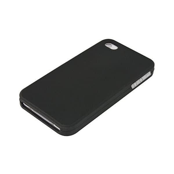 kwmobile 対応: Apple iPhone 4 / 4S 専用ケース - 耐衝撃 TPUソフト シリコンケース スマホカバー (黒色)｜freejia｜06