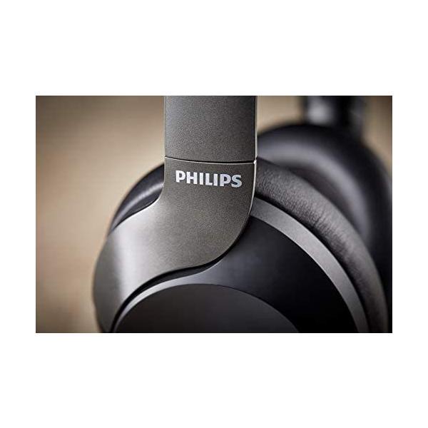 PHILIPS(フィリップス) ブルートゥースヘッドホン ブラック PHILIPS(フィリップス) ブルートゥースヘッドホン ブラック