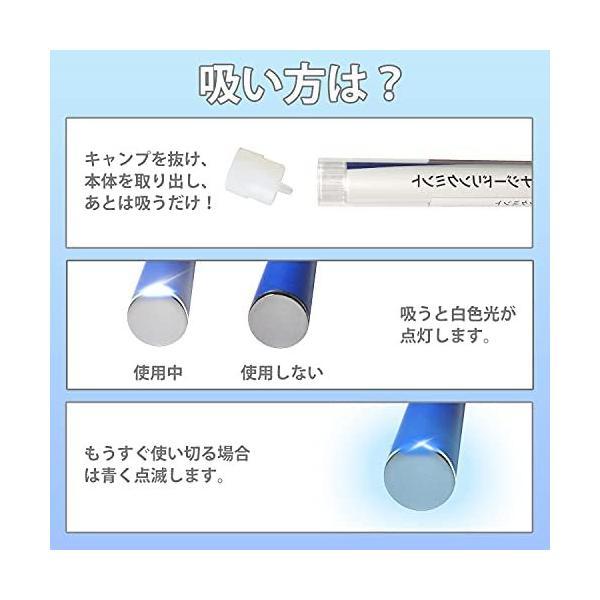 電子タバコ 使い捨てメンソールフレーバー 5本セット 400-450回吸引可能 禁煙補助に最適 爆煙 ANUWAA (ブルー 5本)｜freejia｜04