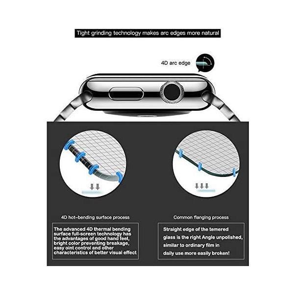 Apple Watch 40/44mmスクリーンセーバーシリーズ4(2枚)りんご時計シリーズ4 (40mm)｜freejia｜06