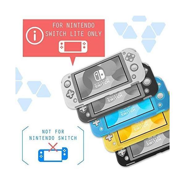 新品 SNNC Nintendo Switch Lite保護ケース NSLカバー ニンテンドースイッチ ライト 任天堂Switch (半透明白)｜freejia｜08