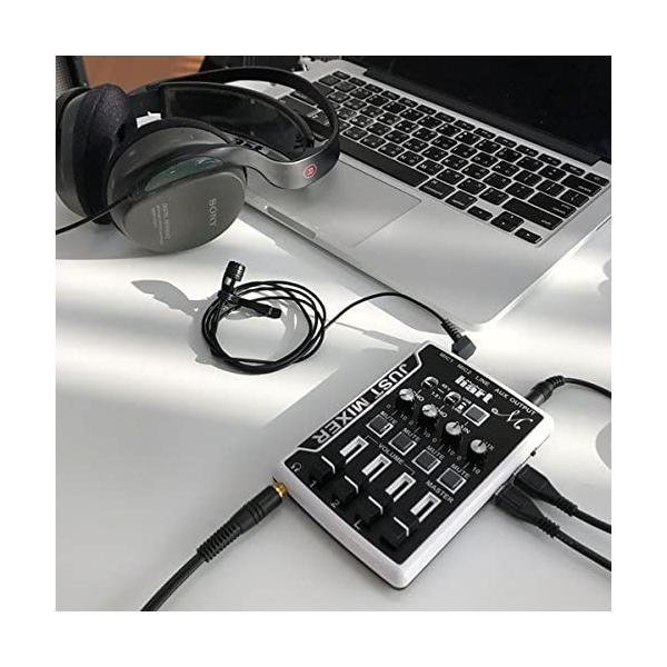 Maker hart Just Mixer M 4チャンネルマイクミキサー/USB