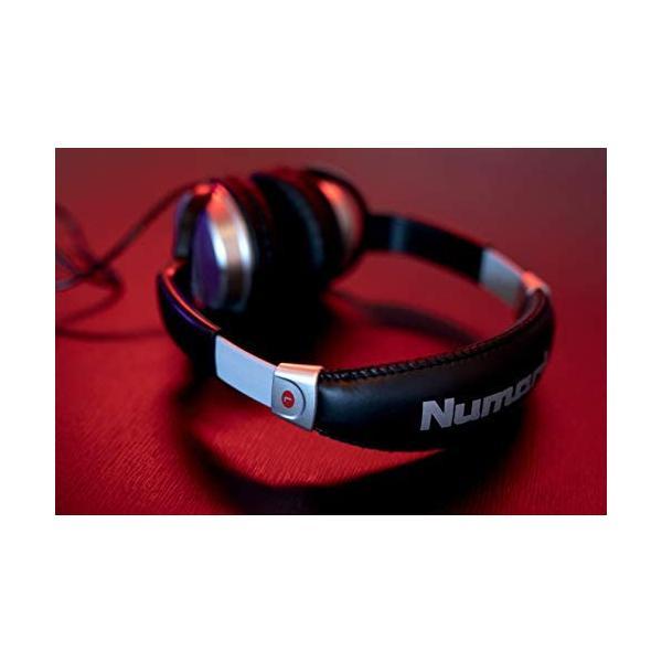 Numark 軽量 DJヘッドホン 40mmドライバー搭載 調整可能イヤーカップ HF125 MK2 (シルバー)｜freejia｜03