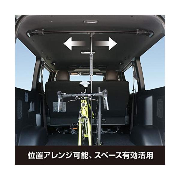 槌屋ヤック U-HA1B トヨタ ２００系 ハイエース Ｓ−ＧＬ 標準 専用 サイクルスタンド｜freejia｜03