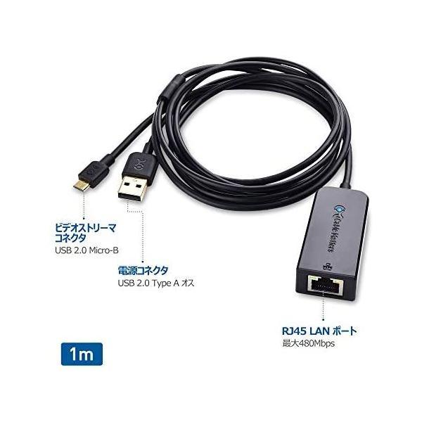 Cable Matters 有線 LAN アダプタ Micro USB LAN変換アダプタ Fire TV Stick LAN変換アダプタ｜freejia｜02