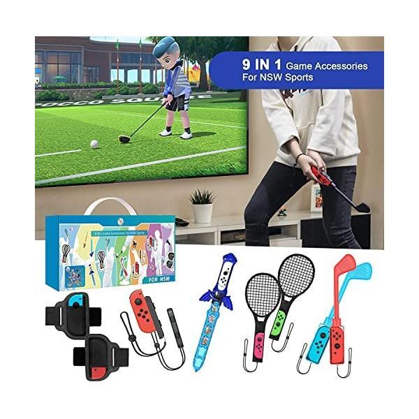 VoSinrly 9 in 1セット Switch Sports(ニンテンドースイッチ VoSinrly 9 in 1セット Switch Sports(ニンテンドースイッチ
