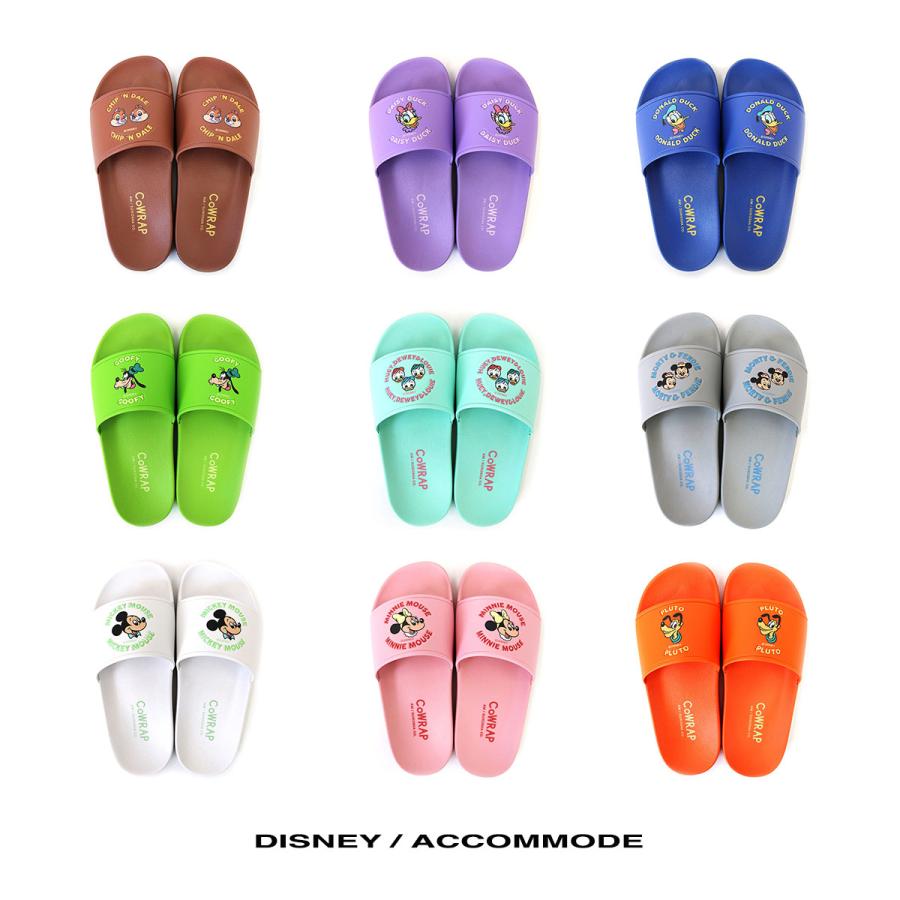 ACCOMMODE（アコモデ） サンダル ディズニー レディース カラフル