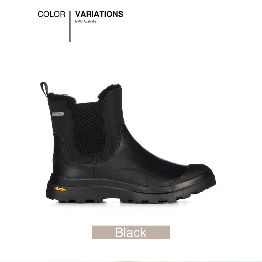 ビブラムソール ムートンブーツ EMU エミュー レディース シープスキン