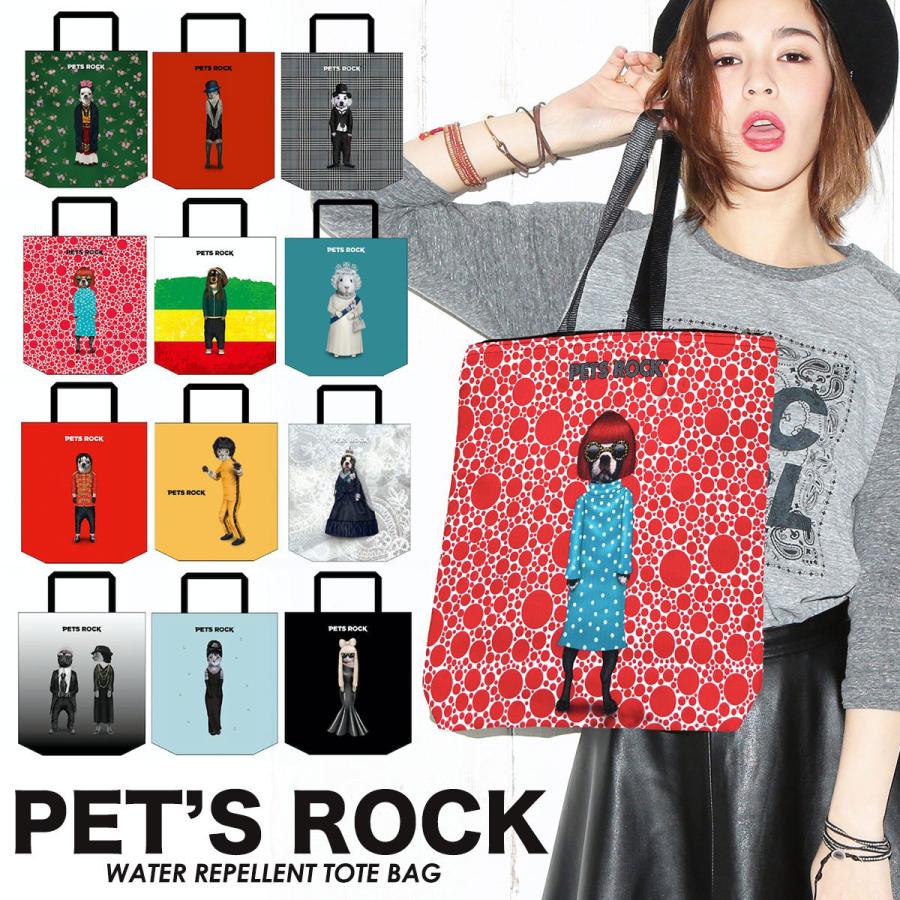 ジッパートートバッグ トート バッグ レディース 鞄 PETS ROCK ペッツ