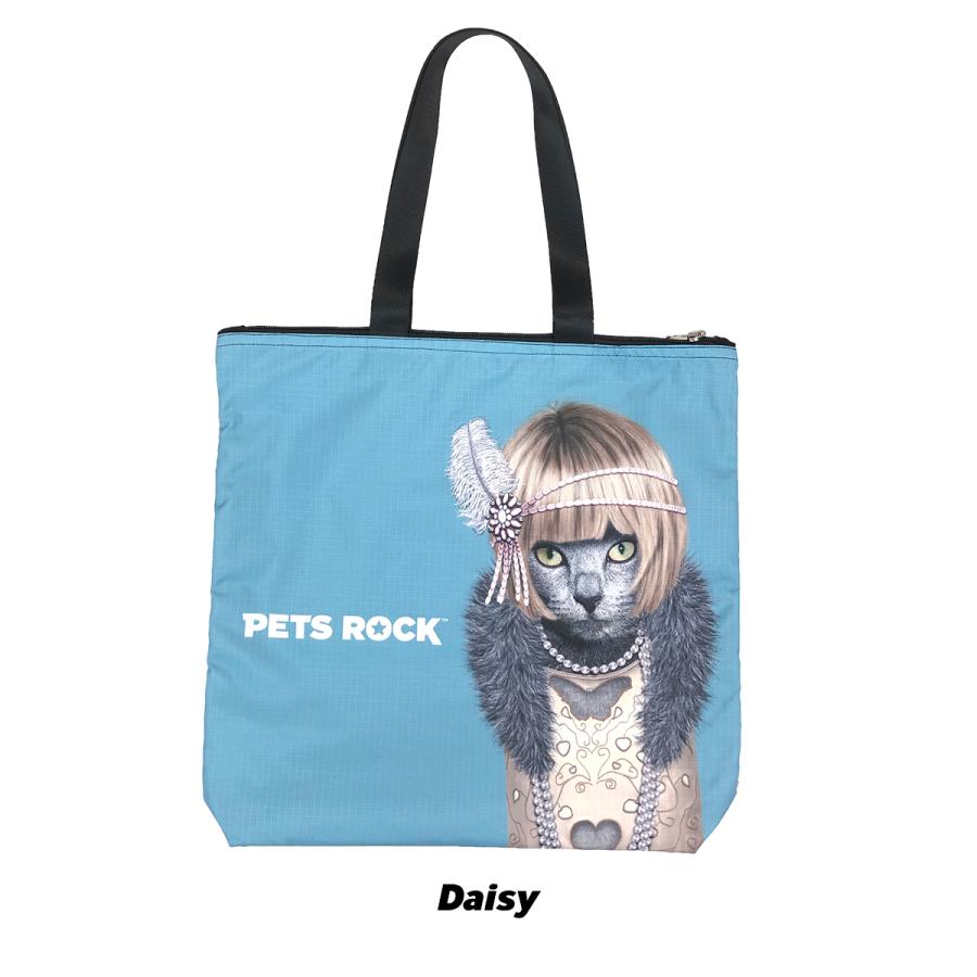 トートバッグ ジッパートート トート バッグ レディース 鞄 PETS ROCK 