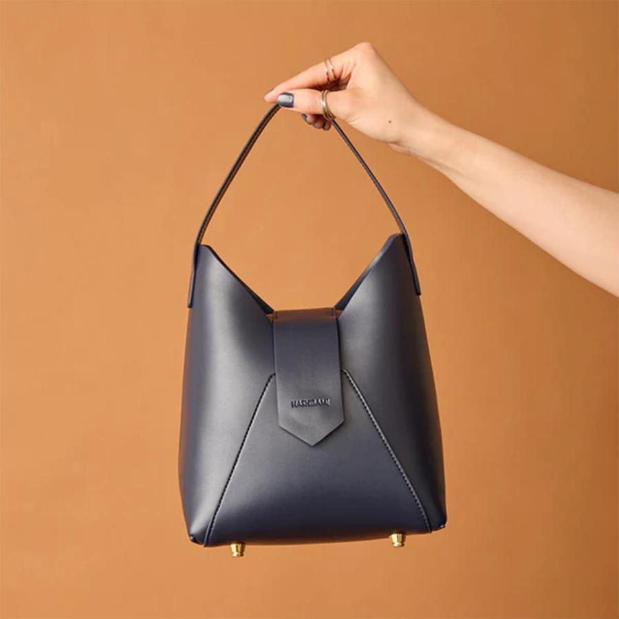 Hashibami（ハシバミ） ワンハンドル バッグ レディース レザー 本革