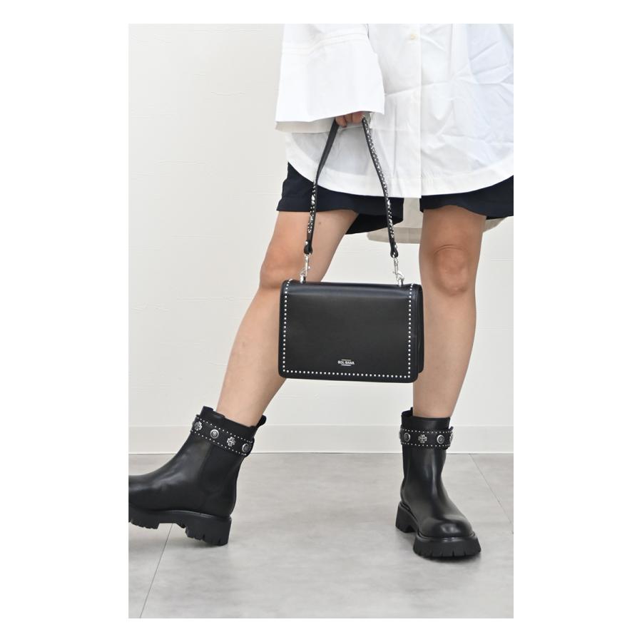SOL SANA ショルダーバッグ ハンドバッグ レディース スタッズバッグ  
