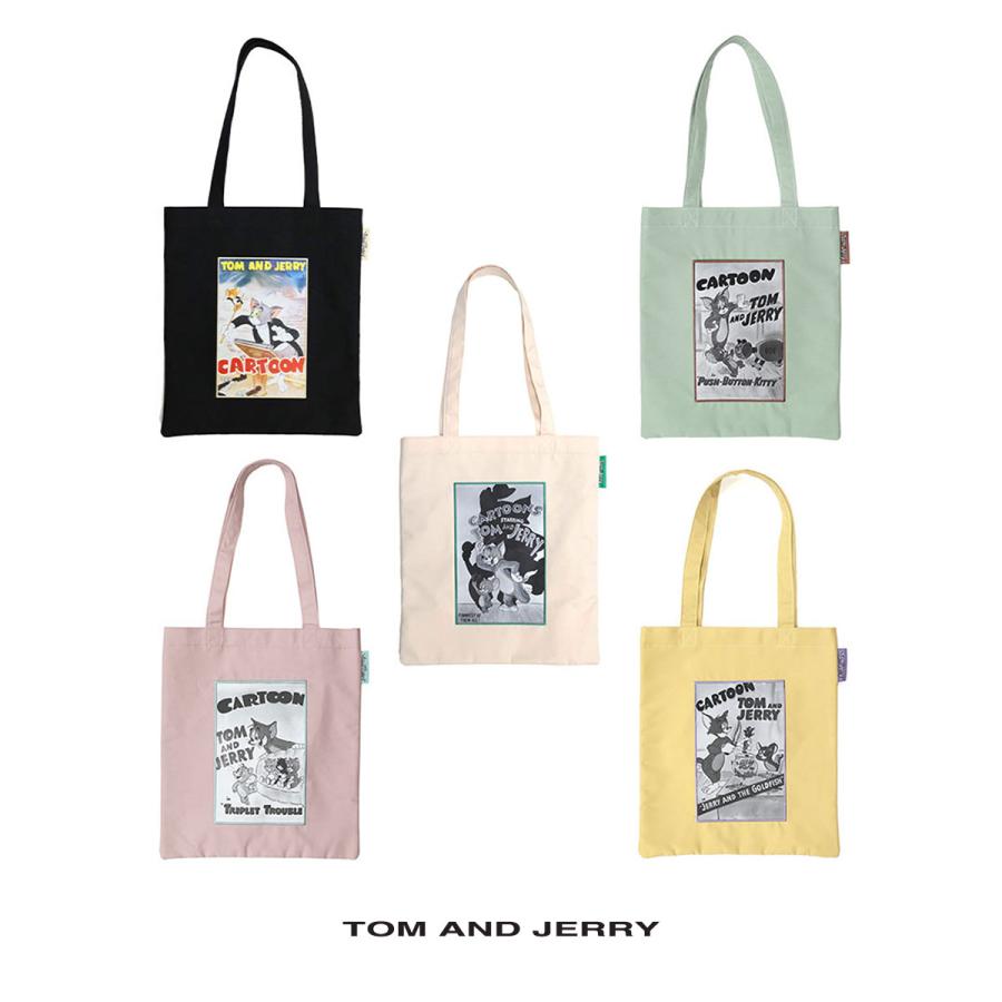 トムとジェリー トートバッグ レディース ポスターアート W-TJ921