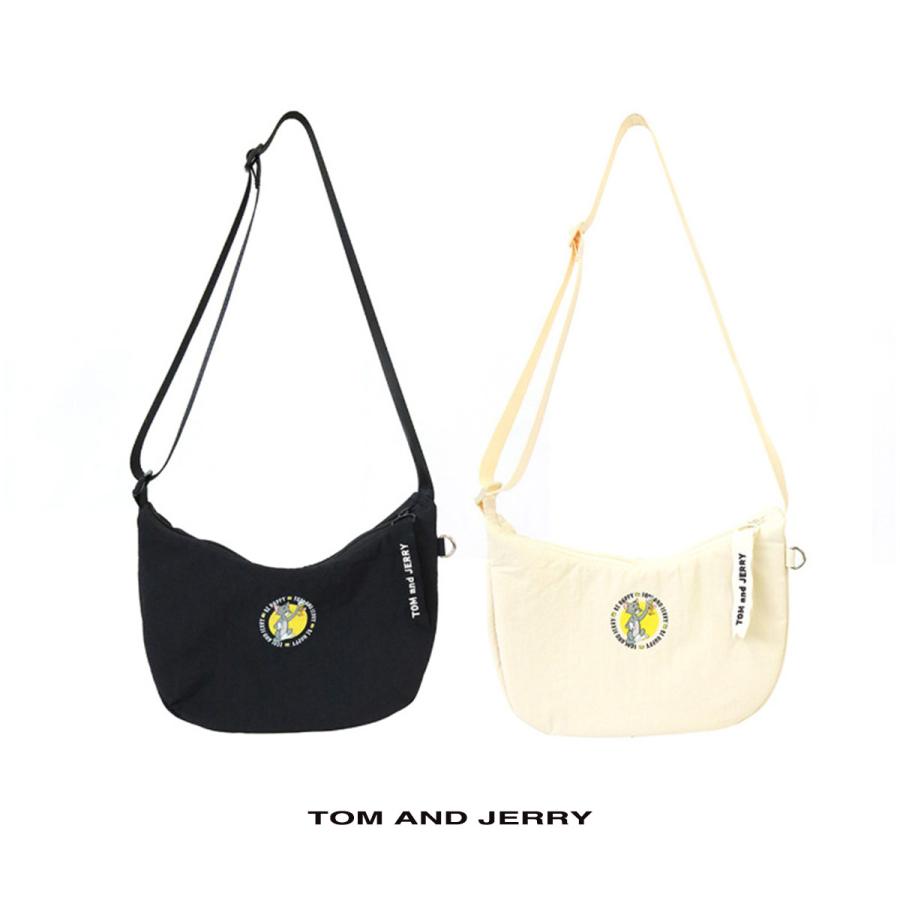 ACCOMMODE トムとジェリー ハーフムーンバッグ レディース ACCOMMODE トムとジェリー ハーフムーンバッグ レディース