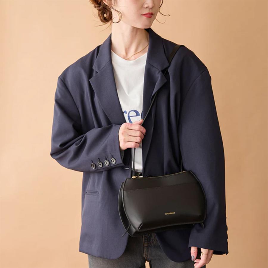 Hashibami（ハシバミ） ショルダーバッグ レディース 斜めがけ 大人 