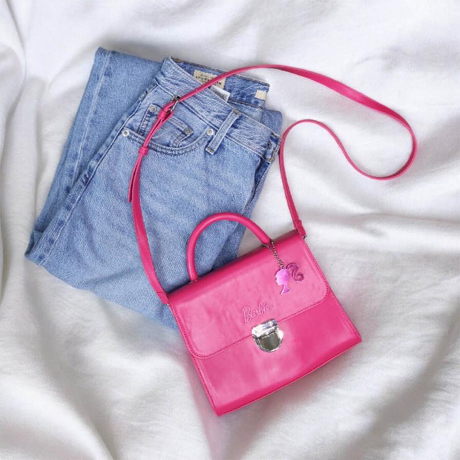Barbie（バービー） ショルダーバッグ ロゴ刺繍 ショルダー
