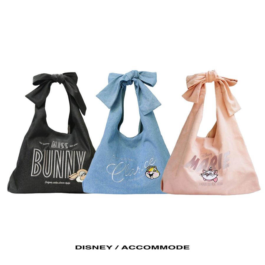 トートバッグ ディズニー レディース リボンデザイン 刺繍 バッグ D