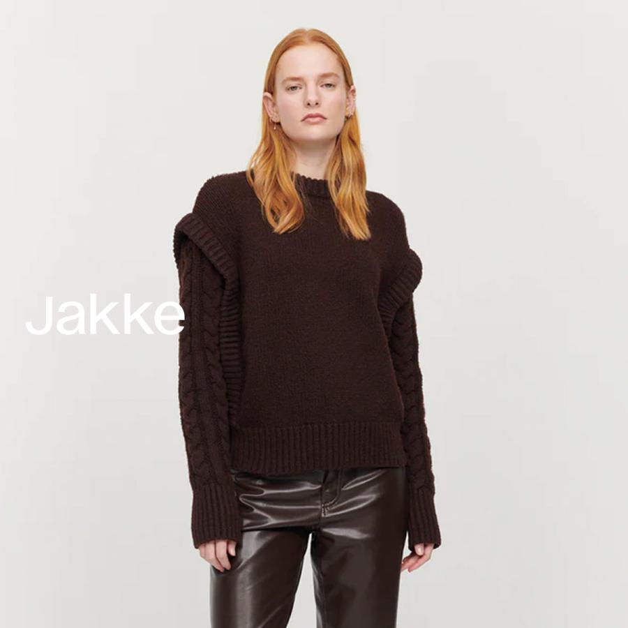 jakke（ジャッキー） ニット レディース JAKKE BILLY レイヤード