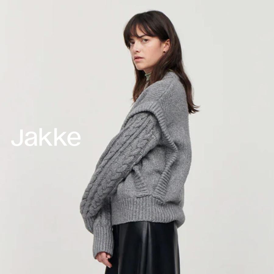 jakke ニット レディース ジャッキー JAKKE BILLY レイヤード 