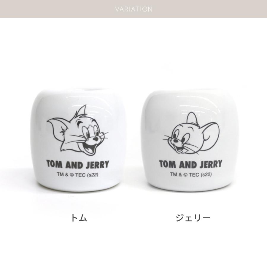 バスルーム 歯ブラシスタンド トムとジェリー トム ジェリー 浴室 お風呂 陶器 オシャレ かわいい シンプル モノクロ ペン立て 洗いやすい ギフト プレゼント H Fridstore フリッドストア 通販 Yahoo ショッピング
