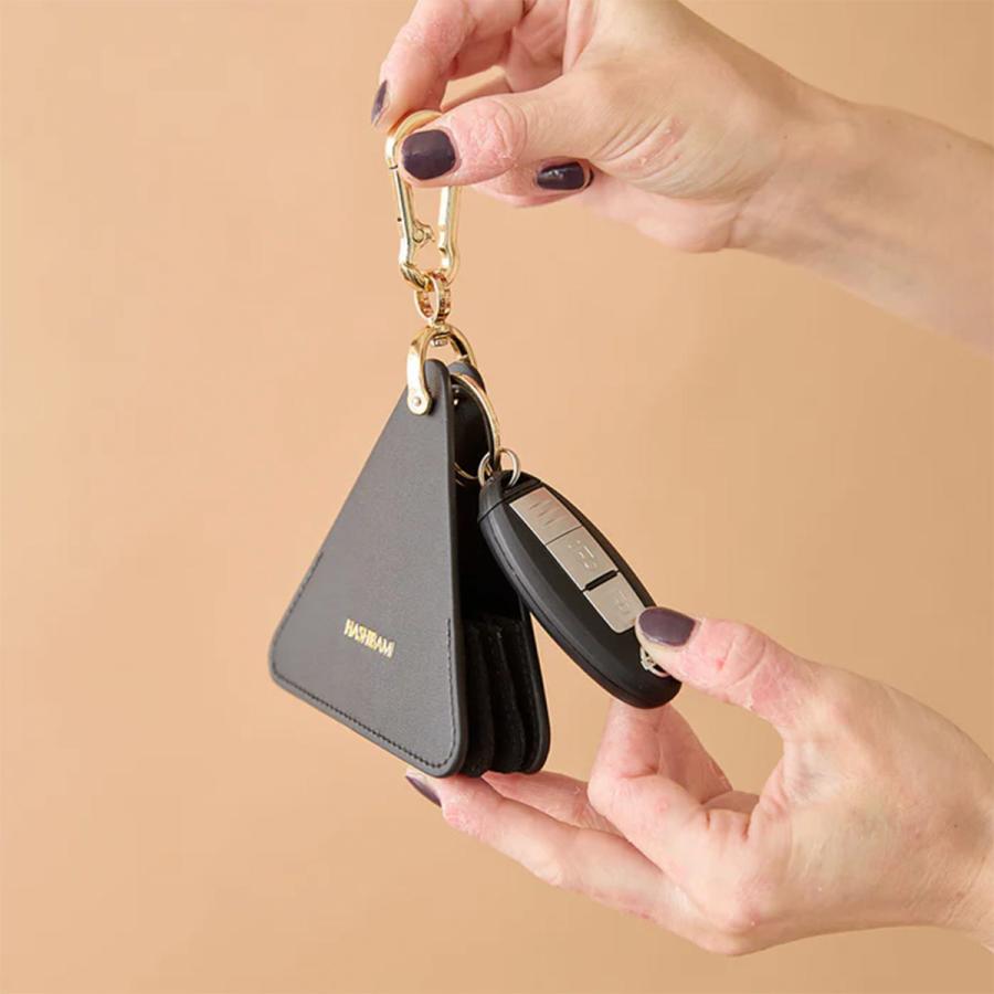 Hashibami（ハシバミ） キーリング 鍵 キーケース バッグチャーム