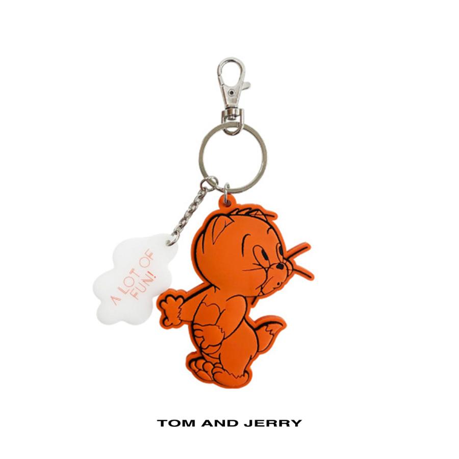 トムとジェリー キーホルダー レディース アコモデ W-TJ1363 猫 ネコ