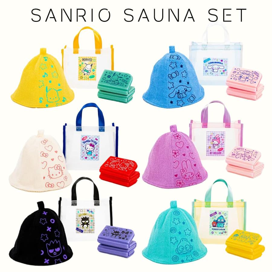 サウナセット SANRIO サンリオ レディース アコモデ サウナハット