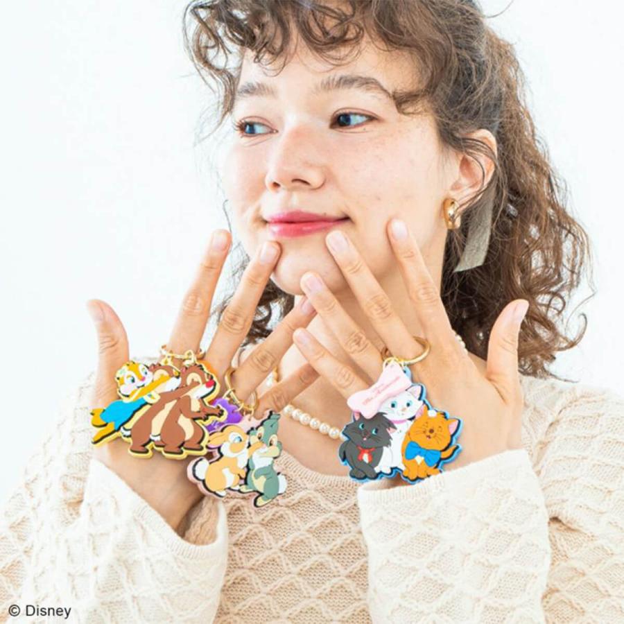チャーム キーホルダー ディズニー レディース バッグチャーム ラバー