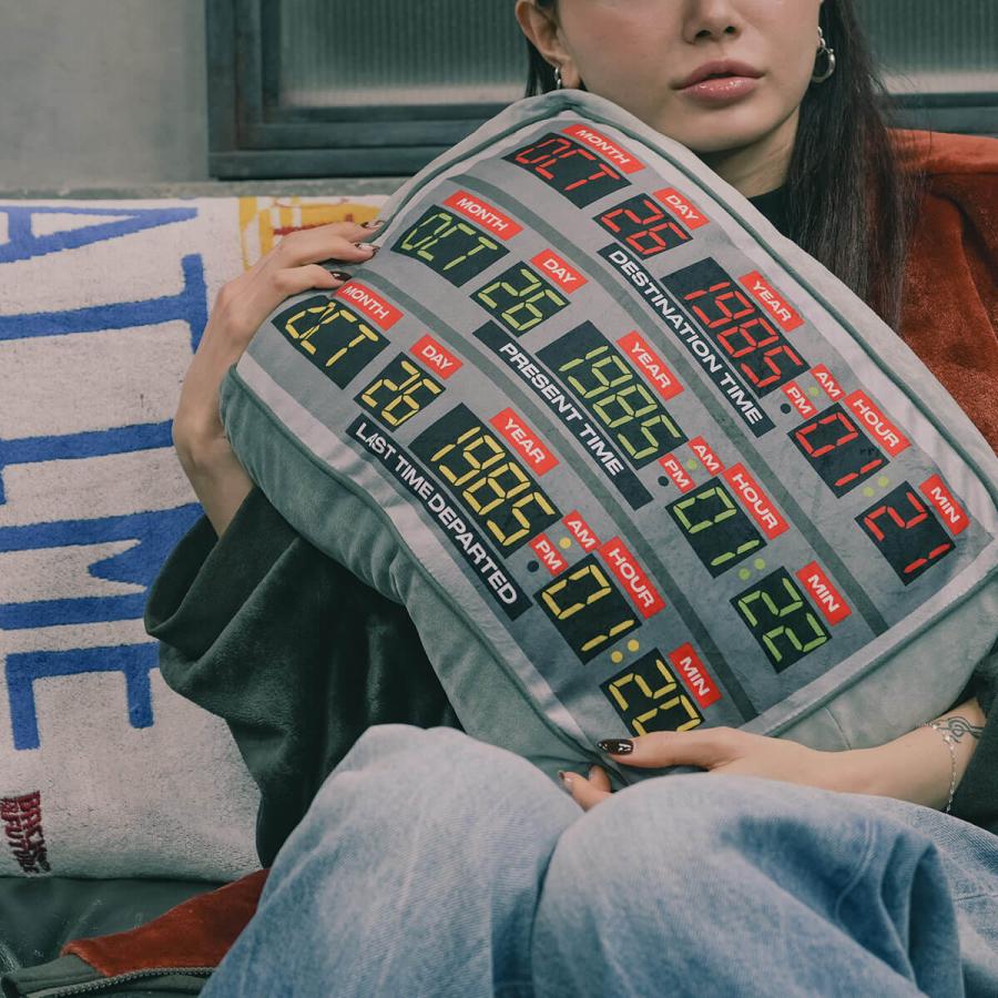バックトゥザフューチャー タイムサーキット クッション グッズ 公式