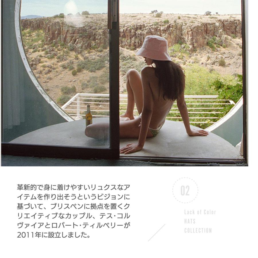 Lack of Color ピンク パイル バケットハットM/L Lack of Color バケットハット レディース メンズ ユニセックス