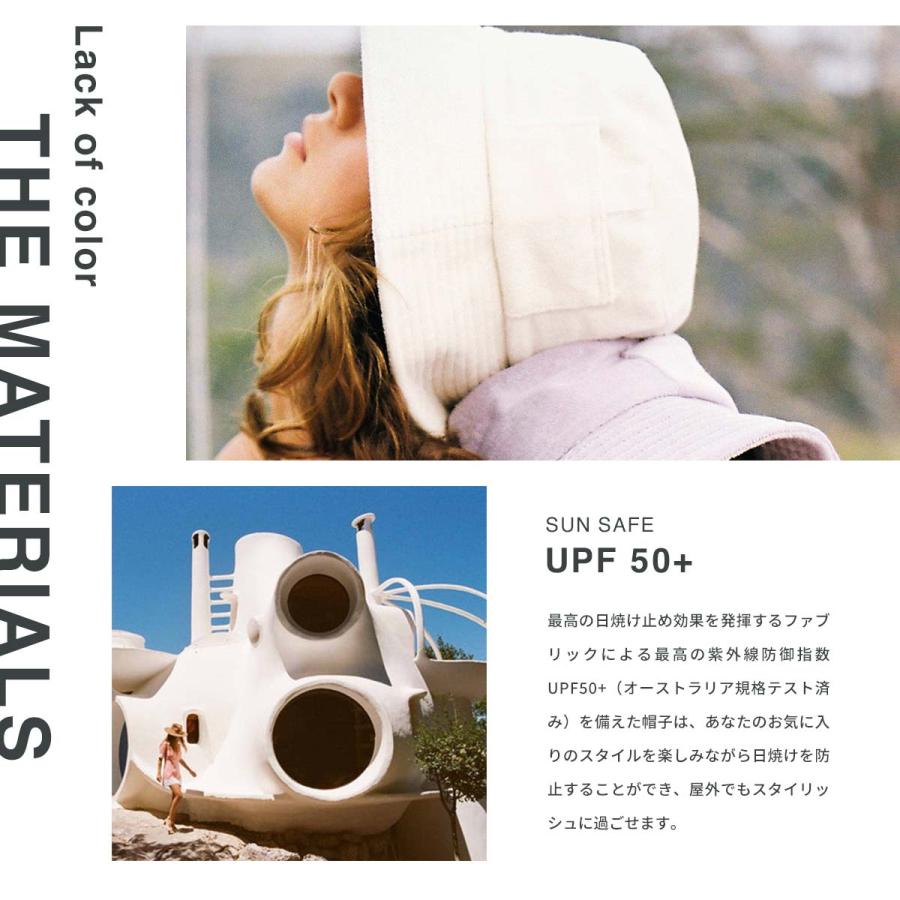 ラックオブカラー　つば広ハット　帽子 ハット つば広帽子 レディース uvカット Lack of Color ラックオブ